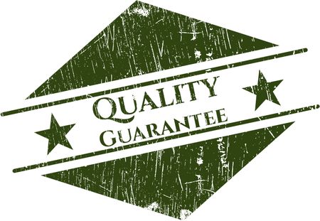 Quality Guarantee grunge seal