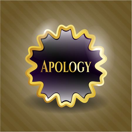 Apology shiny emblem
