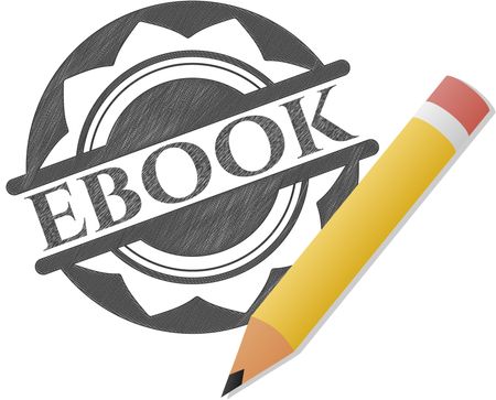 ebook pencil emblem