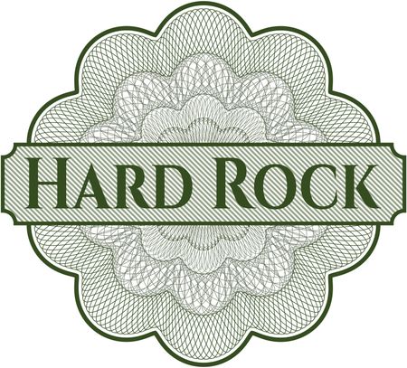 Hard Rock abstract rosette