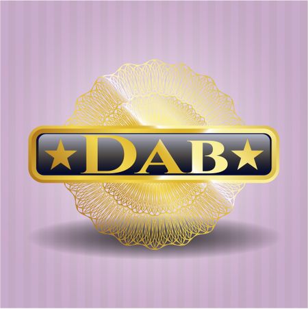 Dab gold emblem
