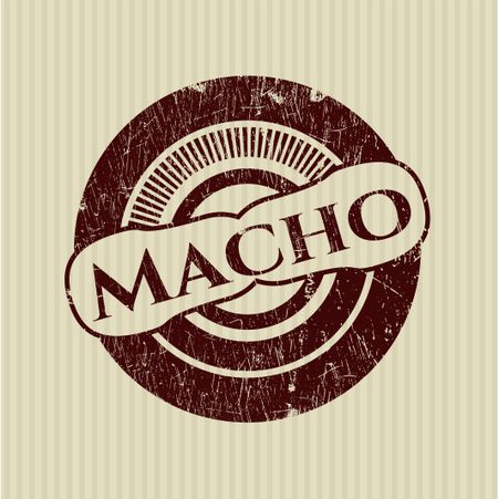 Macho rubber grunge seal