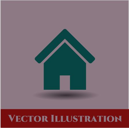 Home vector icon or symbol