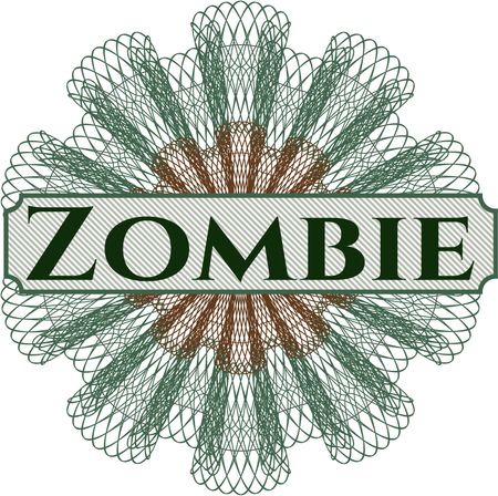 Zombie abstract linear rosette
