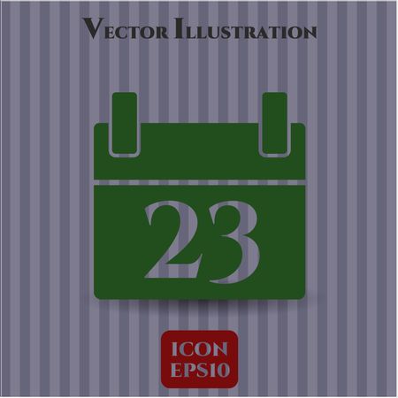 Calendar icon vector illustration