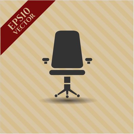 Office Chair icon vector illustration