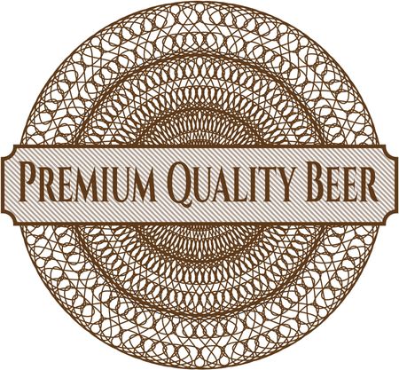 Premium Quality Beer linear rosette