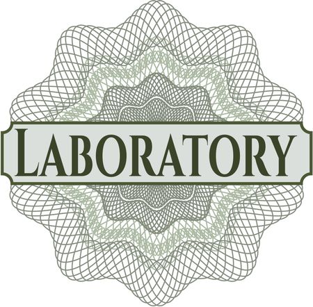 Laboratory money style rosette
