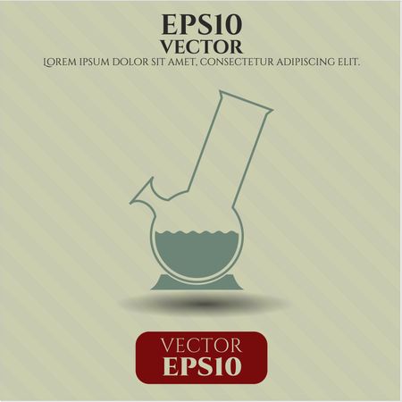 Bong Of Marijuana vector symbol