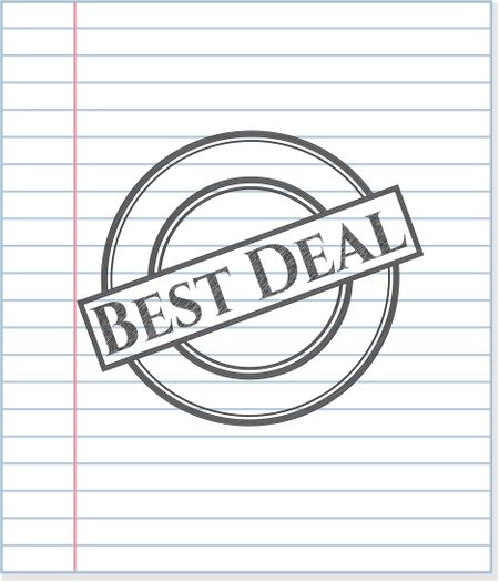 Best Deal draw (oencil strokes)