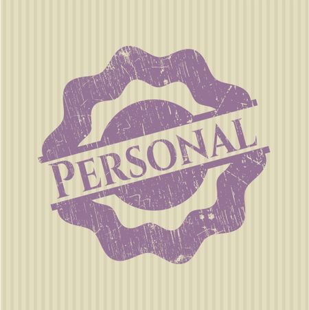 Personal rubber stamp
