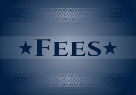 Fees banner or card