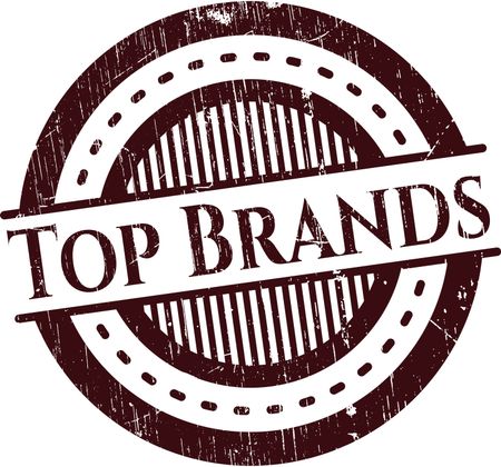 Top Brands grunge seal