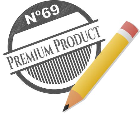 Premium Product penciled