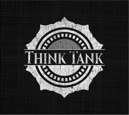 Think Tank with chalkboard texture