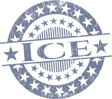 Ice rubber grunge texture seal