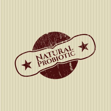 Natural Probiotic rubber texture