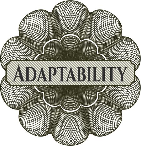 Adaptability money style rosette