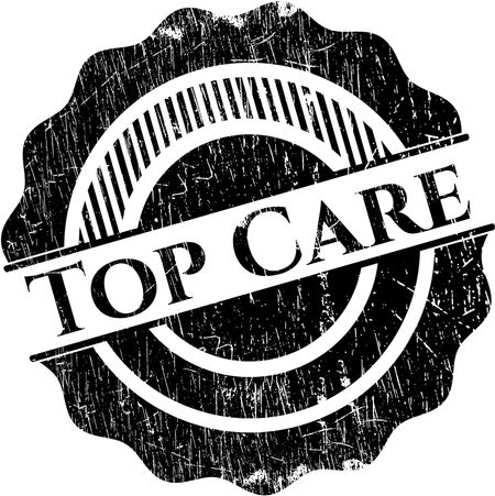 Top Care rubber grunge stamp