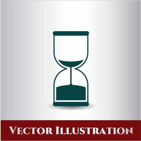 Sand Clock vector symbol