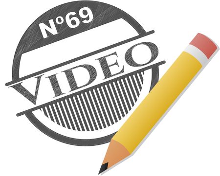 Video pencil effect