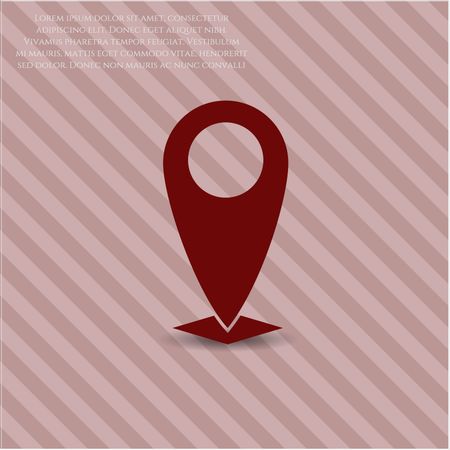 Map Pointer high quality icon