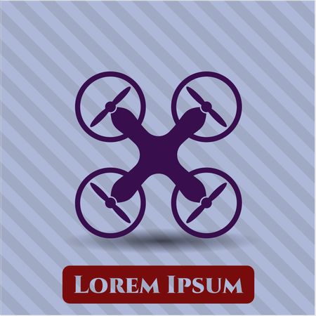 Air Drone icon or symbol
