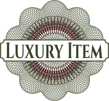 Luxury Item abstract rosette