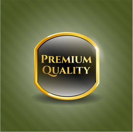 Premium Quality golden badge