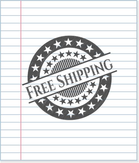 Free Shipping pencil emblem