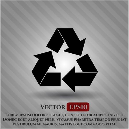 Recycle icon or symbol