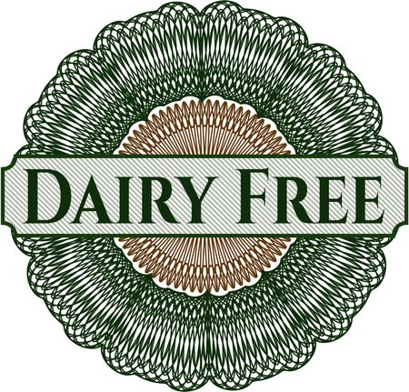 Dairy Free money style rosette