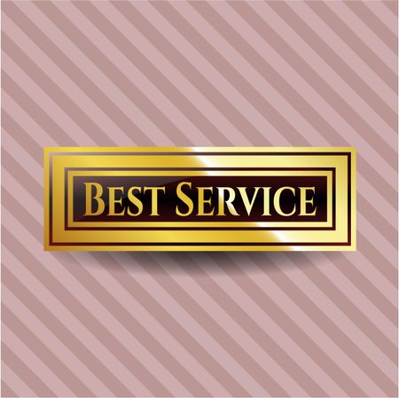 Best Service gold emblem