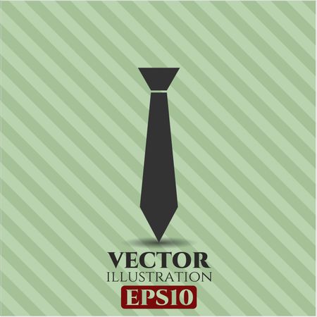 Necktie vector icon