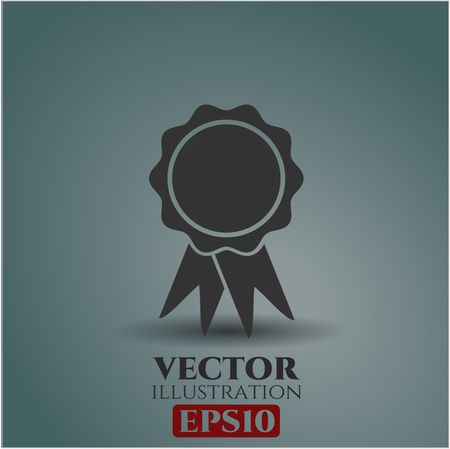 Ribbon icon vector illustration