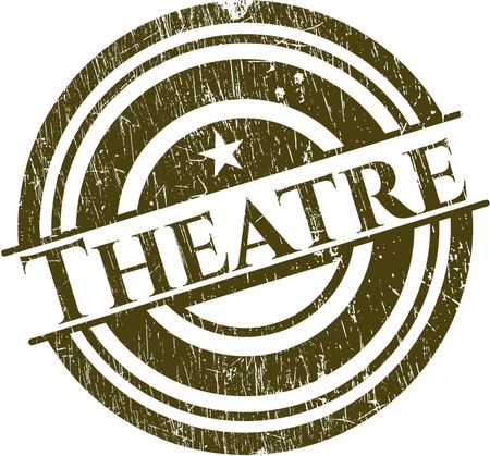 Theatre rubber stamp