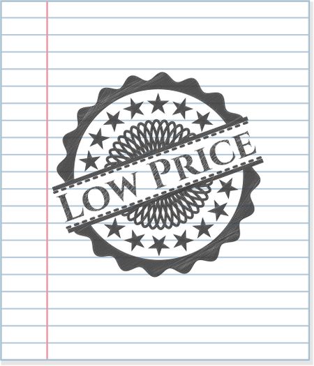 Low Price pencil strokes emblem