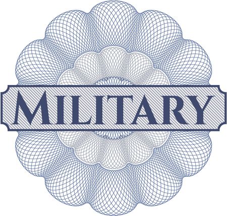 Military abstract rosette