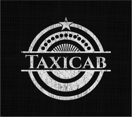 Taxicab on blackboard