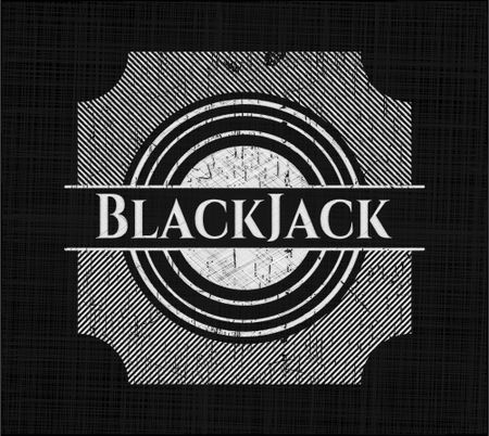 BlackJack on chalkboard