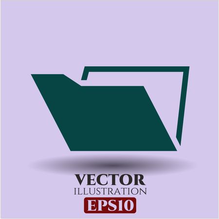 Folder vector icon