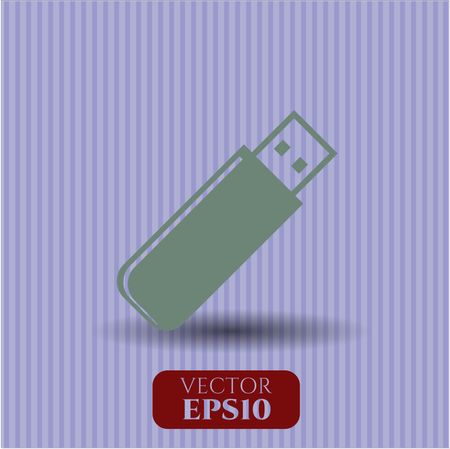 Flash Drive vector icon