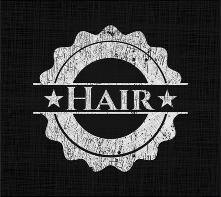 Hair chalk emblem