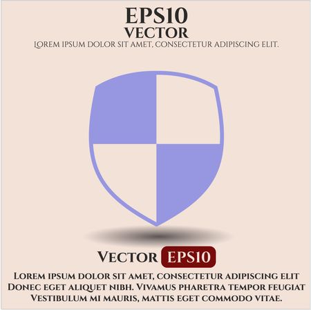 Shield (Safety) vector symbol