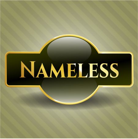 Nameless golden emblem