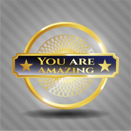 You are Amazing gold badge