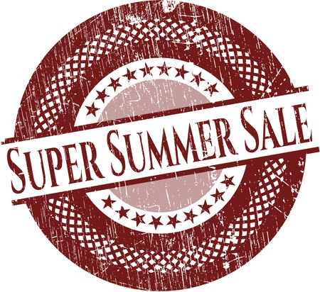 Super Summer Sale rubber grunge texture seal