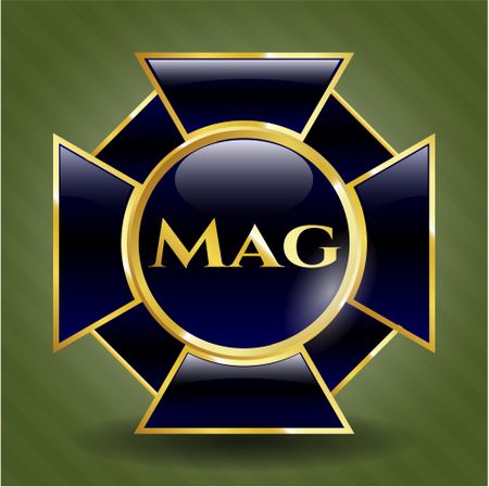 Mag golden emblem