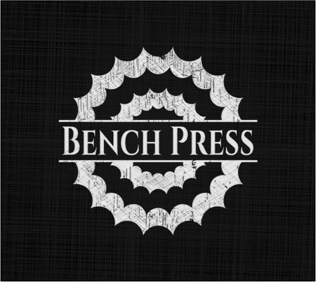 Bench Press on blackboard