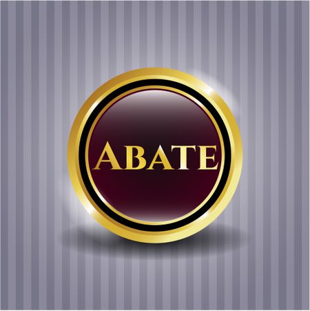 Abate shiny badge